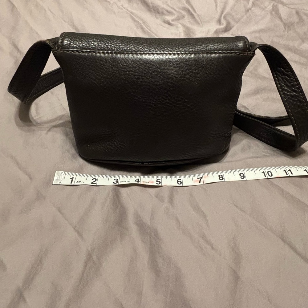 Vintage Coach Brown Pebbled Leather Flap Crossbody Bag USA Made Sonoma 4919 - Picture 6 of 13